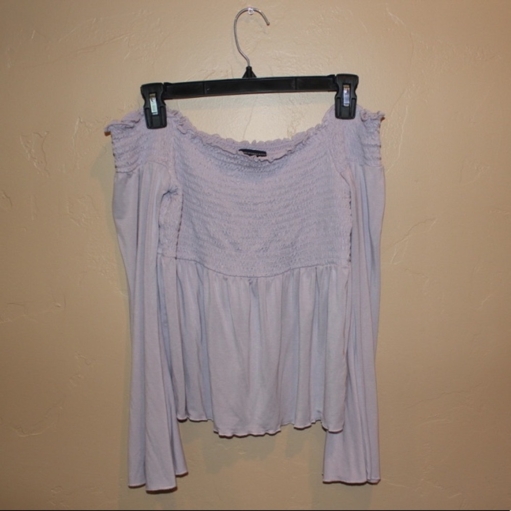 Purple Off-the-Shoulder Top